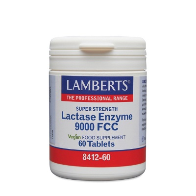 Lamberts Lactase Enzyme 9000 FCC 60 tabs